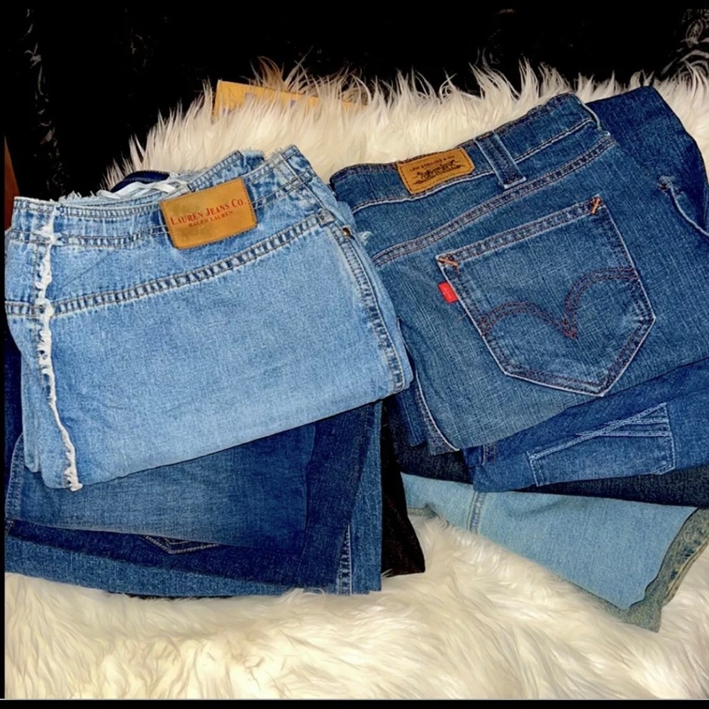 Blue Jean Skirt Bumdle